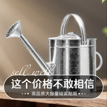 洒水壶镀锌防锈防漏加厚大容量浇花浇菜花洒壶洒水喷水家用浇水桶