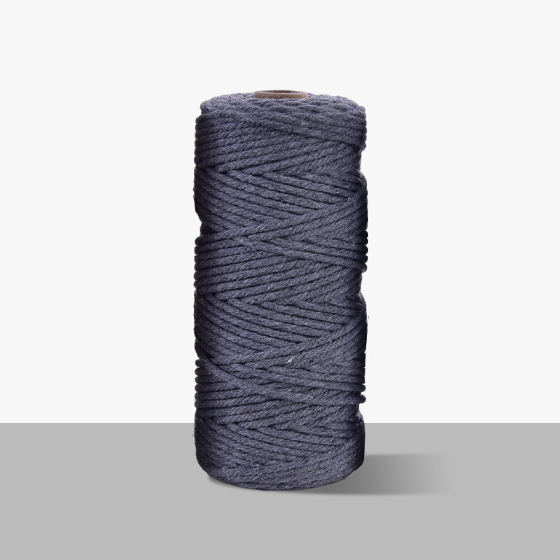 3mm cuerda de algodón colorido diy hecho a mano 4mm cuerda de tapiz cuerda tejida 5mm regalo cuerda de algodón decorativa cuerda de sombrero al por mayor