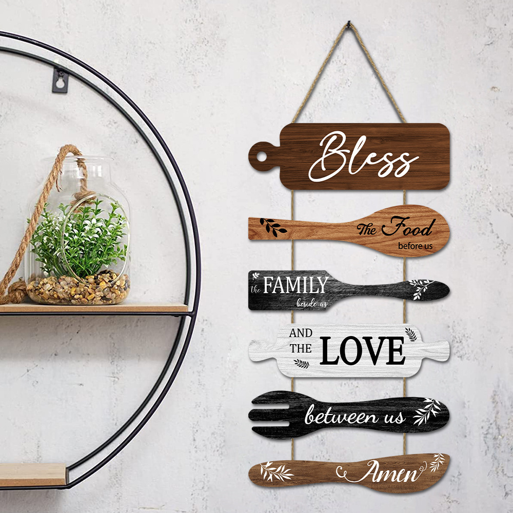 Wall Decoration Wall Hanging Wooden Kitchen Decoration Sign Home Decoration Restaurant Wall Decoration Wooden Sign Wooden Sign Wall Decoration