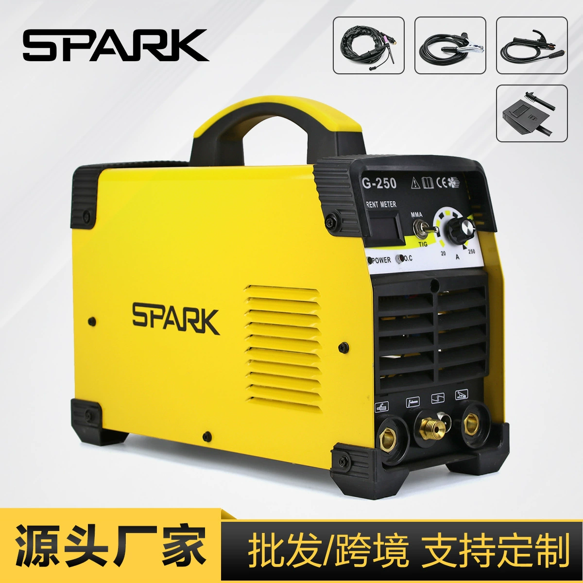 Трансграничный поиск SPARK аргон-дуговая сварка ручной сварки двойного назначения из нержавеющей стали WS TIG 250 сварочный аппарат