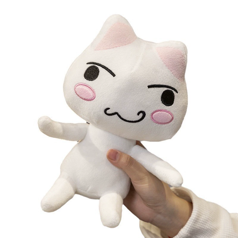 New product cross -border Toro Inoue Plush Doro Cat Doll Creative Smile Face Couple Cat Plush Toys