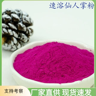 速溶仙人掌粉食品级固体饮料喷雾干燥工艺代餐粉果粉原料1斤起批