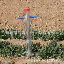 多用途栽苗器图片 单人辣椒移苗器 快速不锈钢播苗栽苗机