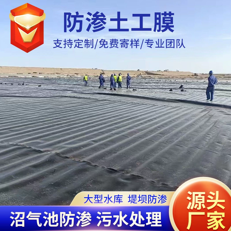 Одиночная двойная грубая поверхность полиэтиленовая геомембрана высокой плотности