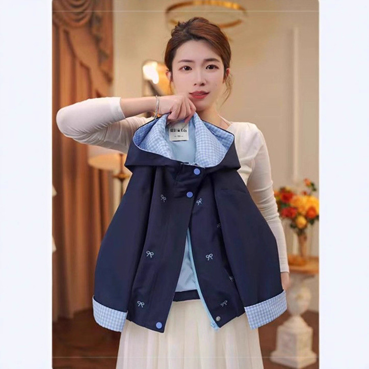 Girls' Jackets 2026 Autumn Collection Windbreaker New Autumn Style Children's Spring and Autumn Casual Fashion Jackets