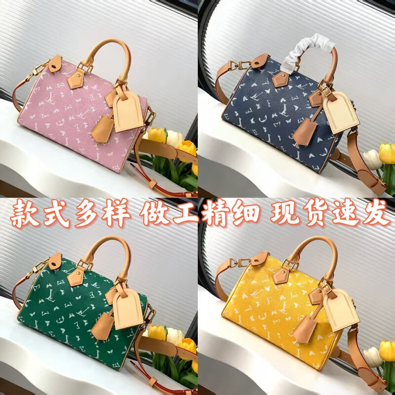 New 2026 Single-Shoulder Crossbody Bag, Fashionable Boston Large-Capacity Pillow Bag, Handbag, Tote Bag, Women's Messenger Bag