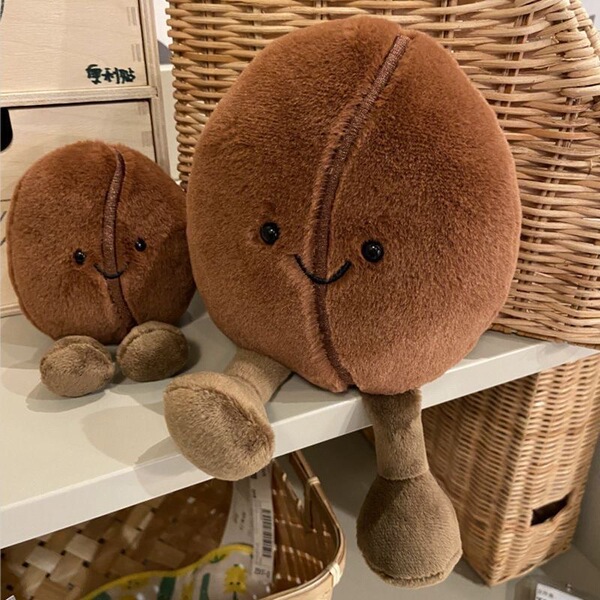 Coffee plush cartoon doll