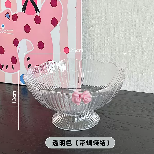 [Transparent color] With bow tie