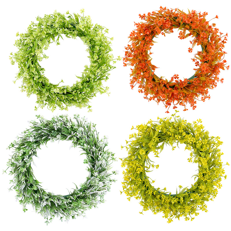 Hong Kong amor primavera simulación planta Garland 2024 Amazon vacaciones decoración Garland al aire libre accesorios de tiro en stock