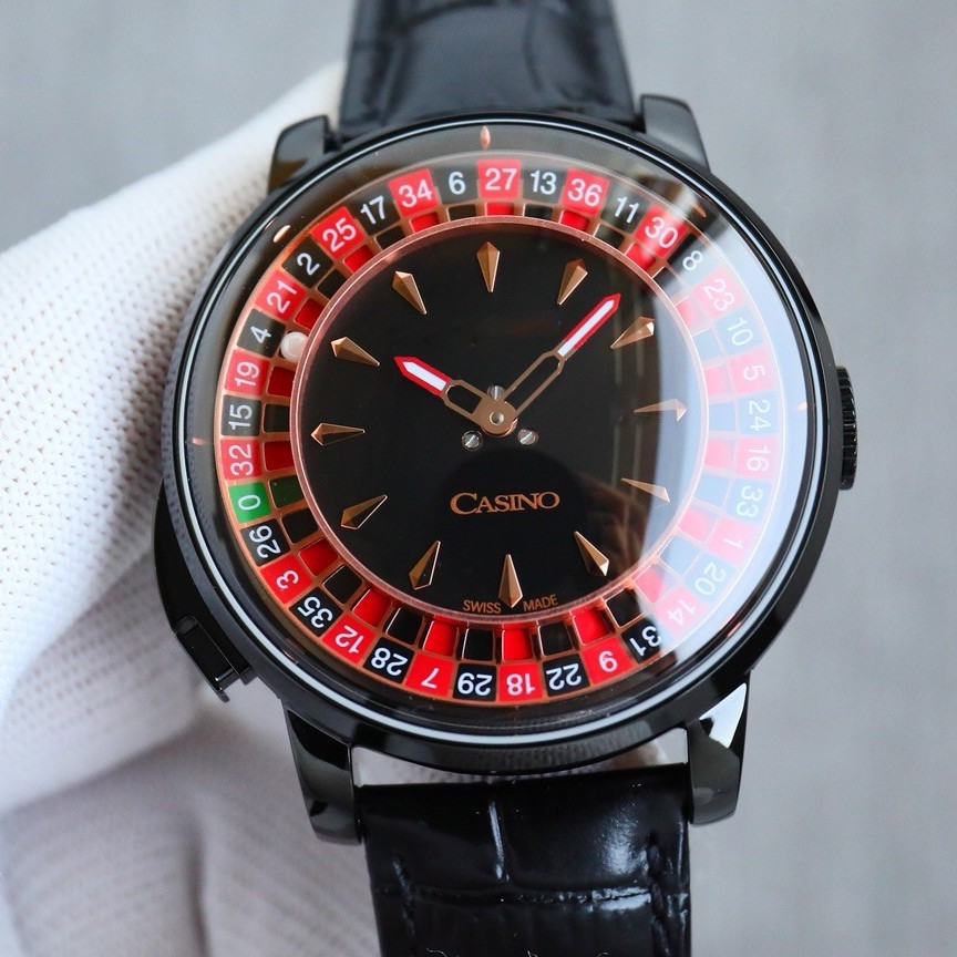 2025 New Czech Leopard American Roulette Game Multifunctional Complex Imported Swiss Fully Automatic Mechanical Watch