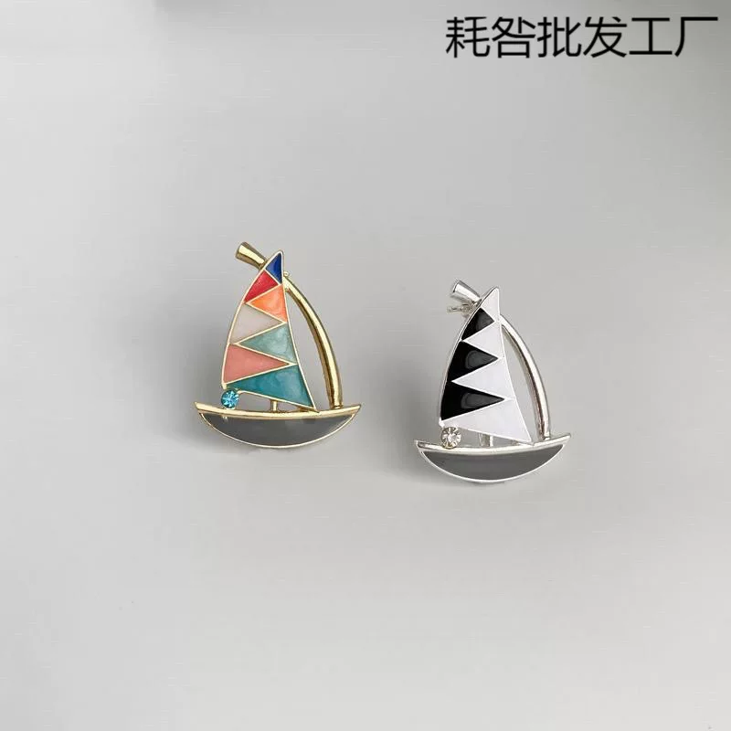 Лодка, брошь, значок, булавка, аксессуар, рюкзак для учеников начальной школы, упаковка, украшения, подарок на день рождения