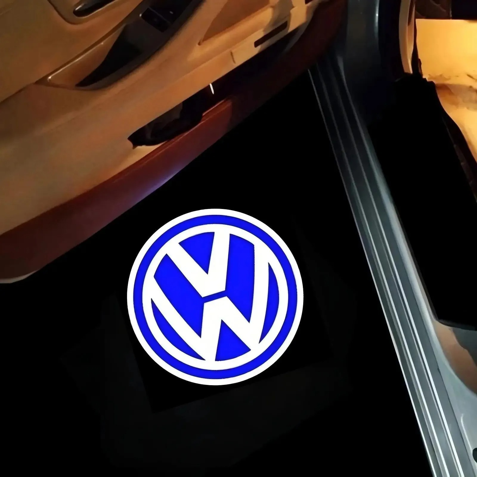 Aplicable a la lámpara de bienvenida Volkswagen Golf 7 Passat B6 B7 B8 B9 CC Tiguan Speedster lámpara de puerta LED
