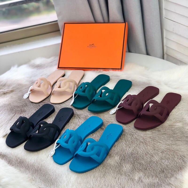 H New Summer Casual Women's Shoes, Everyday Flat Shoes, Foreign Trade Cross-Border Fashion Slip-On Slippers, Versatile Flat Shoes