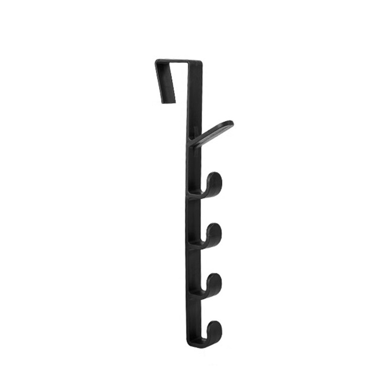 Ganchos adhesivos de pared para cocina y baño, de seis filas, con 6 eslabones, sin taladro, sin rastro, al por mayor.