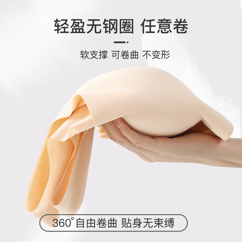 Madre de mediana edad ropa interior mujer chaleco sin marcas sin anillo de acero para reunir mujeres con pechos grandes mostrando sujetadores pequeños