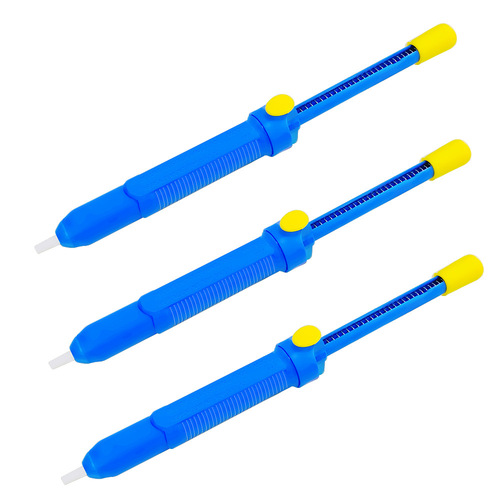 017 Powerful manual double-ring extended soldering pump with sponge cover and soft handle to enlarge the powerful soldering device and soldering gun