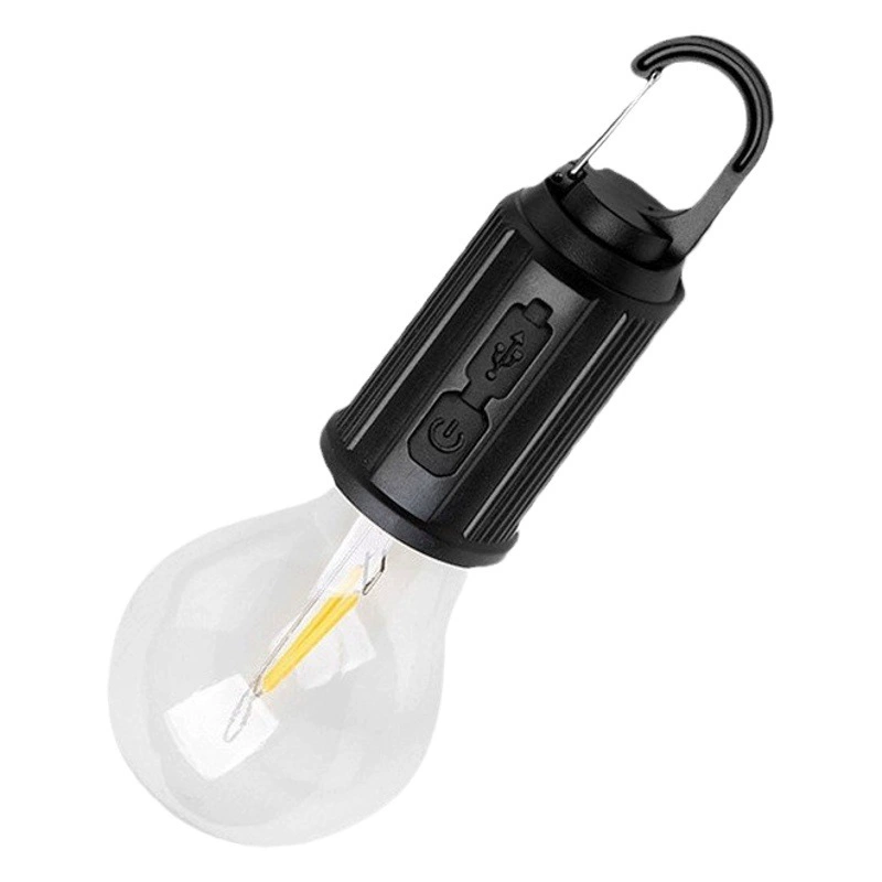 Новая уличная теплая лампочка ретро атмосфера кемпинг свет Многофункциональный портативный Вольфрамовая проволока перезаряжаемая палатка Кемпинг свет