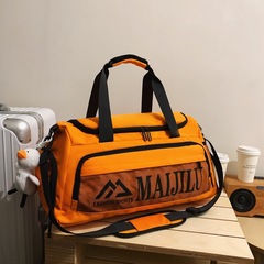 新款旅行包大容量周末過夜住宿健身瑜伽訓練收納包出差行李袋批發