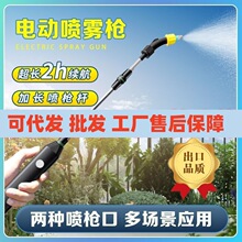 电动喷雾器喷枪家用小型喷壶高压消毒家用农药喷洒器浇花浇水神器