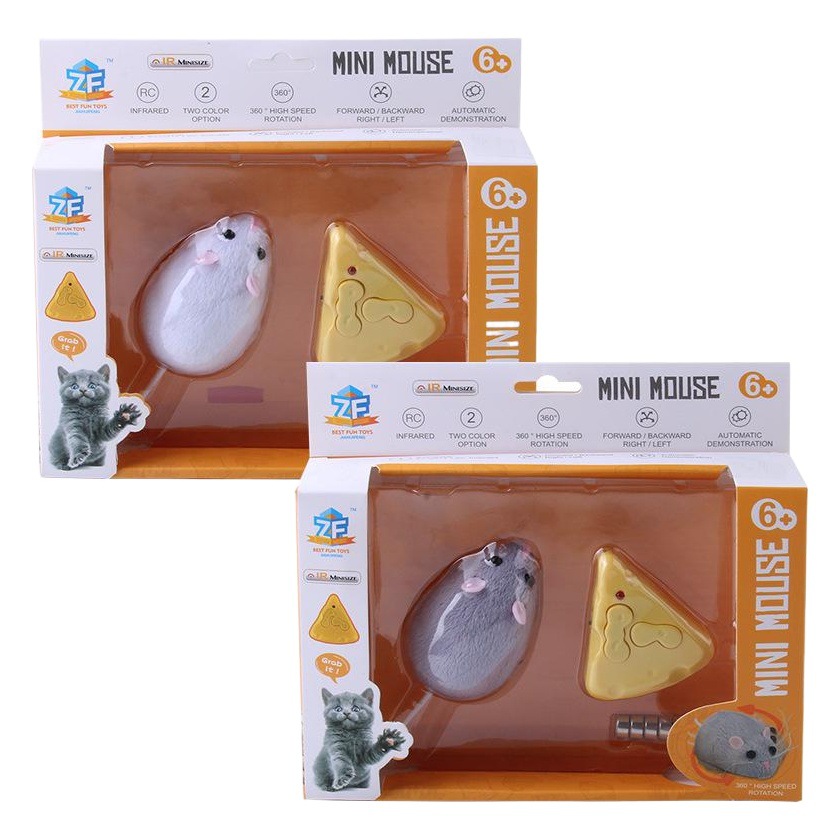 Original venta directa de infrarrojos de control remoto ratón eléctrico modelo de simulación truco ratón eléctrico nuevo juguete exótico