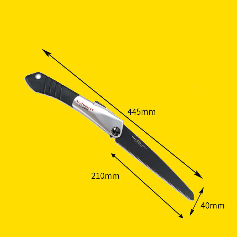Tama TAJIMA 1103 - 2038 G-SAW plegable aleación de aluminio espesar hoja de sierra 210mm image 2
