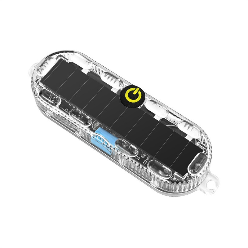爆発警告灯オートバイ配線無料電気自動車 LED リアテールライト幅表示夜間車の後部衝突ソーラー|undefined