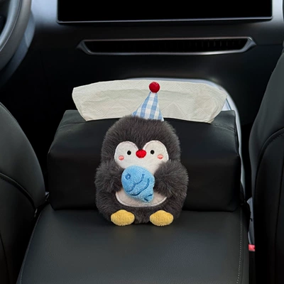 Car tissue box/set Car Armrest Tissue Bag, Seat-mounted