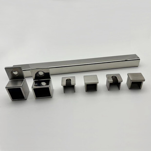 Decorative stainless steel pipe deck hand rail top rail frameless glass railing pipe fittings stainless steel 316 square pipe