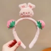 17# розовый клубничный кролик