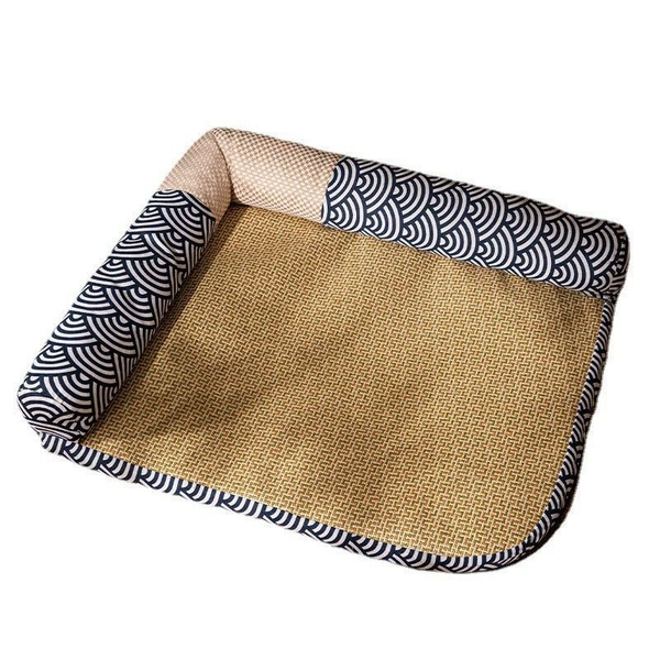 L-shaped [Japanese-style double-sided pillow]