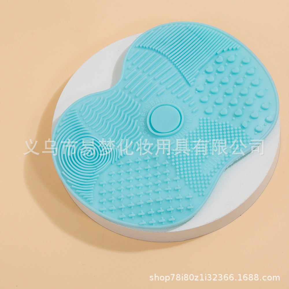 Apple silicone washing brush put makeup clean cashi makeup tool cleaning makeup brushing makeup care clean