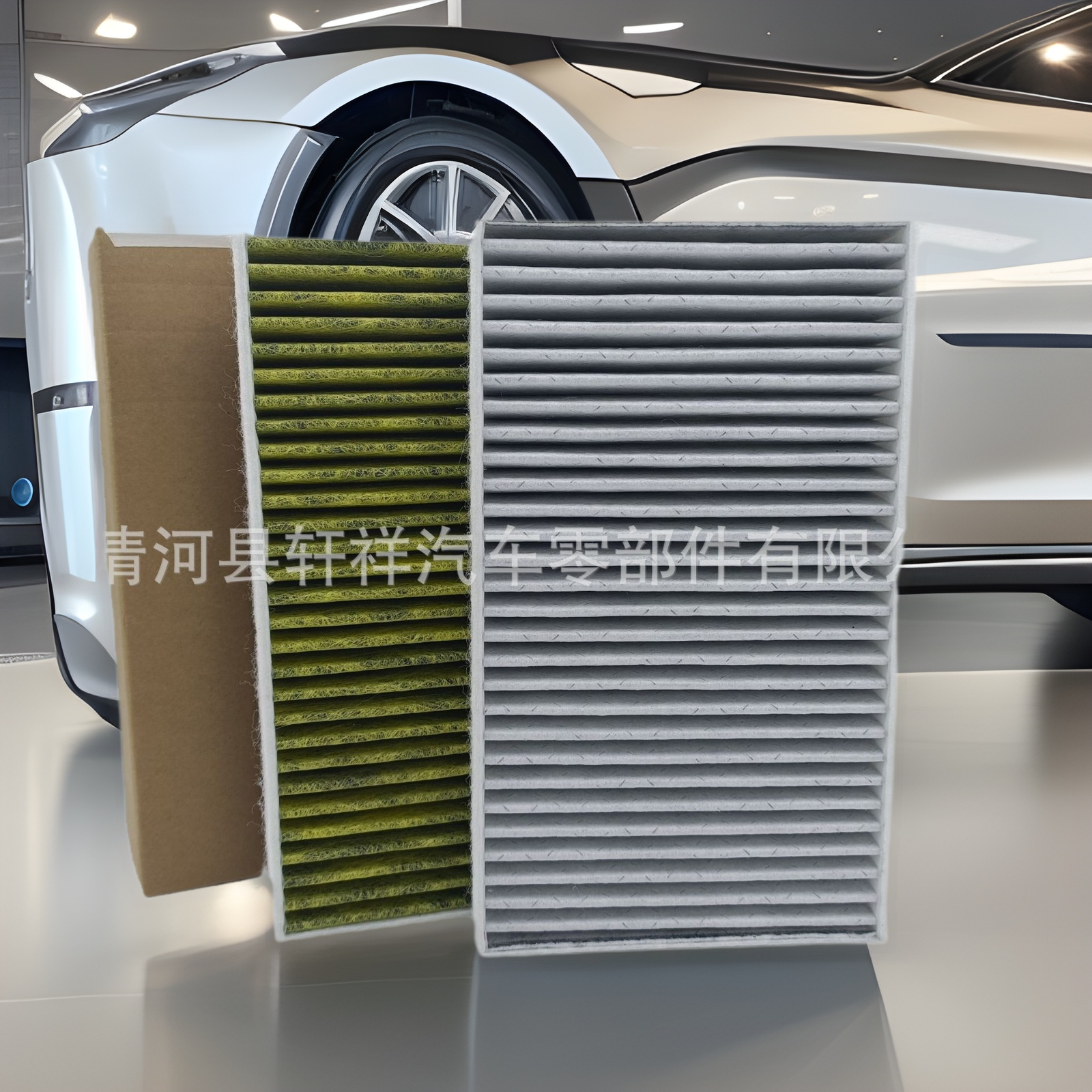 滤清器适用于特斯拉model 3空调滤芯格 model Y内外置活性炭冷氣
