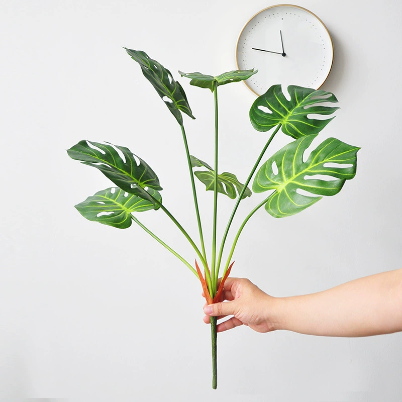 Nordic ins искусственное растение горшок украшение зеленое растение украшение ручка луч черепаха лист Крытая гостиная обеденный стол украшение