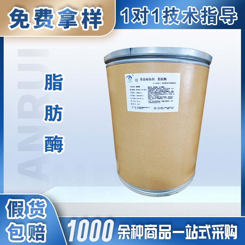 隆大脂肪酶食品级酶制剂10万u/g