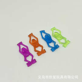 超便宜TPR软胶弹射迷你小青蛙 弹弓小玩具 减压发泄小青蛙玩具