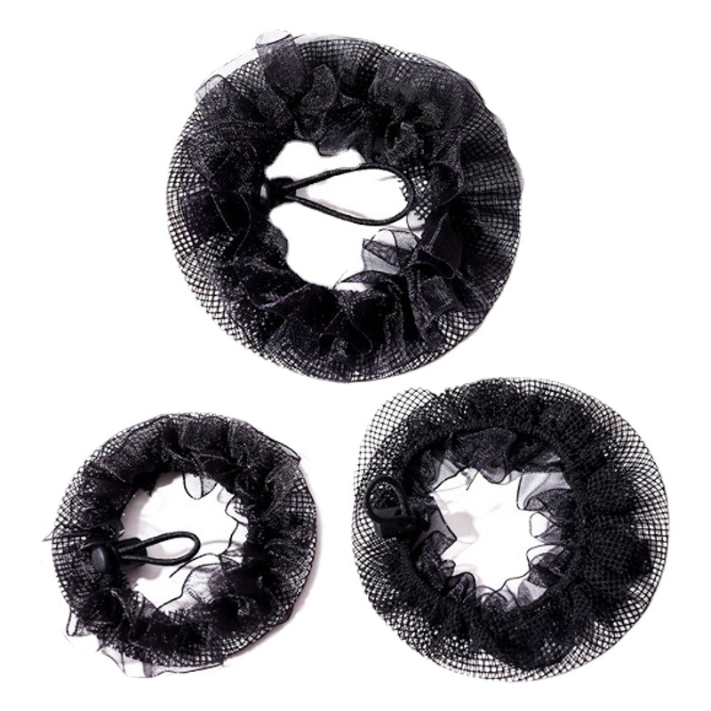 Red para cabello profesional, sujeta moños y peinados, resistente y discreta, ideal para danza, azafatas o presentaciones