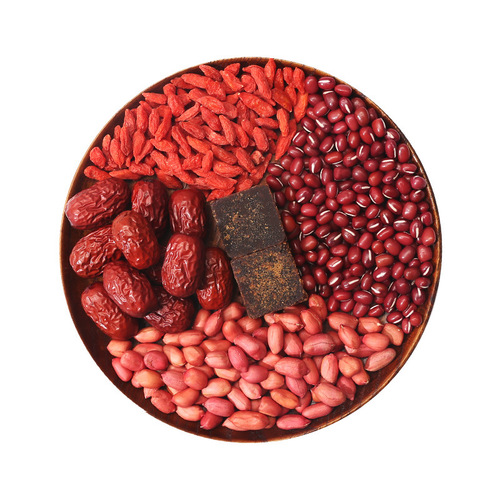 Five red soup late summer and early autumn 100g/bag brown sugar, red dates, red wolfberry, red beans, red peanuts, five red soup raw materials soup