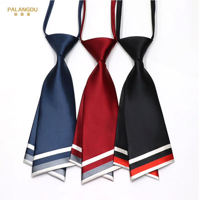 百搭女士职业正装刀型领带学院风韩版休闲装饰上班商务领结领花|ms