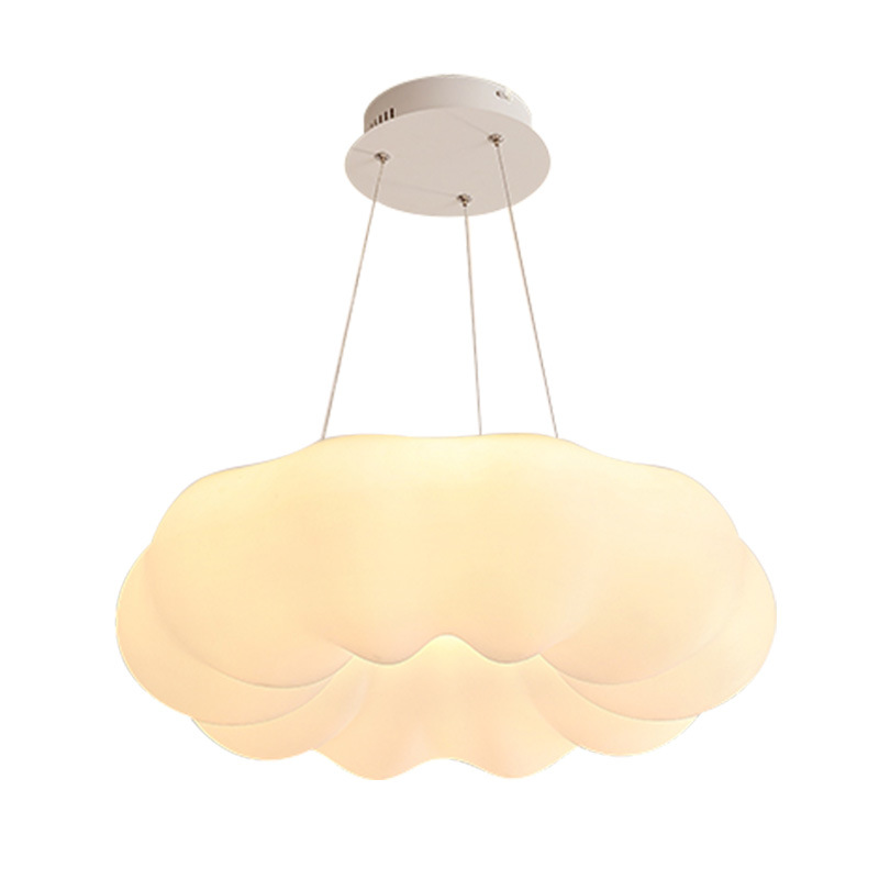 Lámpara de nube, simple y creativa, para comedor, sala de estar, iluminación de calabaza, candelabro acogedor para habitación de niño o niña, luz de techo para dormitorio