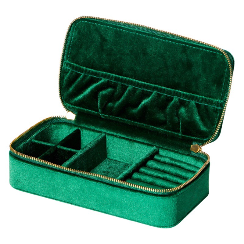 Producto superior meichuang pendientes caja de almacenamiento caja de joyería portátil niñas multi-caja de almacenamiento de joyería funcional al por mayor