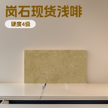 岗石现货浅啡大理石酒店人造石精装大理石板石英石厨房台面定制