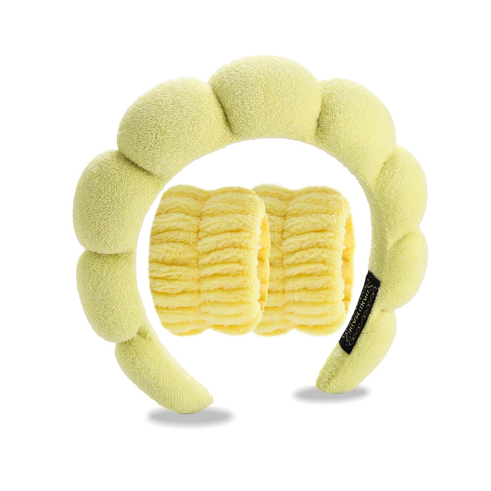 (Кросс-бордерная торговля), повязка на умывание лица, нескользящий милый набор, 3 предмета, высококлассный стиль, европейский стиль