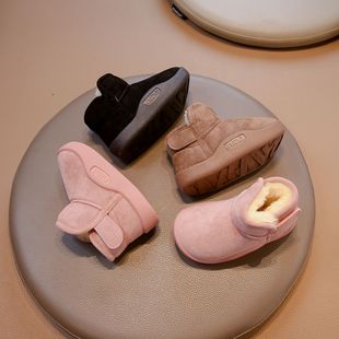 Children's snow boots winter shoes baby cotton shoes baby toddler shoes girls snow shoes winter outdoor warm shoes