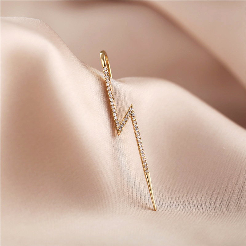 Simple Long Surround Earrings display picture 13