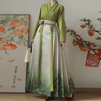 Caozhou Xinyue han dynasty женская юбка с рукавами самолета династии Сунь для студентов на каждый день весенняя юбка Ma Face