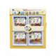 Three small roast pig color change pendant 45mm small marinated pig ultraviolet color change creative car pendant children's toys