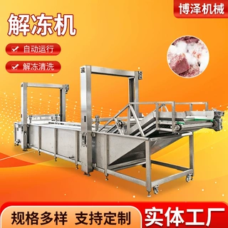 厂家不锈钢解冻机 冻肉块海鲜解冻用自动肉类化冻机厂家现货跨境