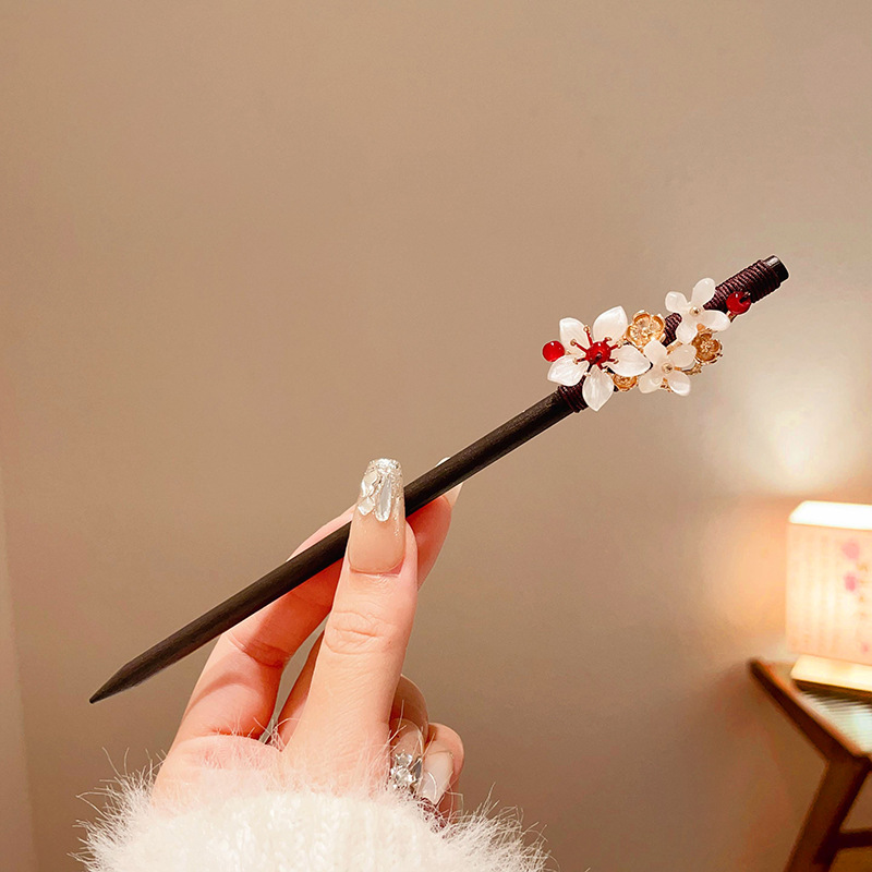 Nuevo clip de cabello chino simple y moderno clip de cabello antiguo de alta sensibilidad clip de cabello bandeja de cabello vestido chino tocado