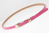 1110 Korean version of the new candy color belt women's belt decoration belt ladies