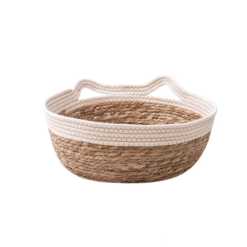 흰색 (면 + cattail 잔디)